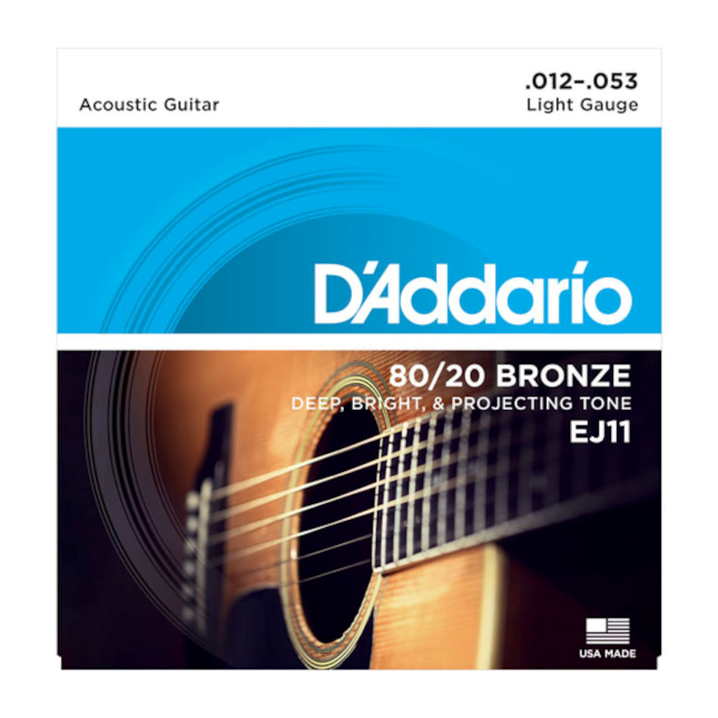 D’Addario EJ16 Phosphor Bronze (.012–.053)