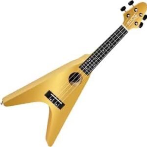 Ukulele Metal gold