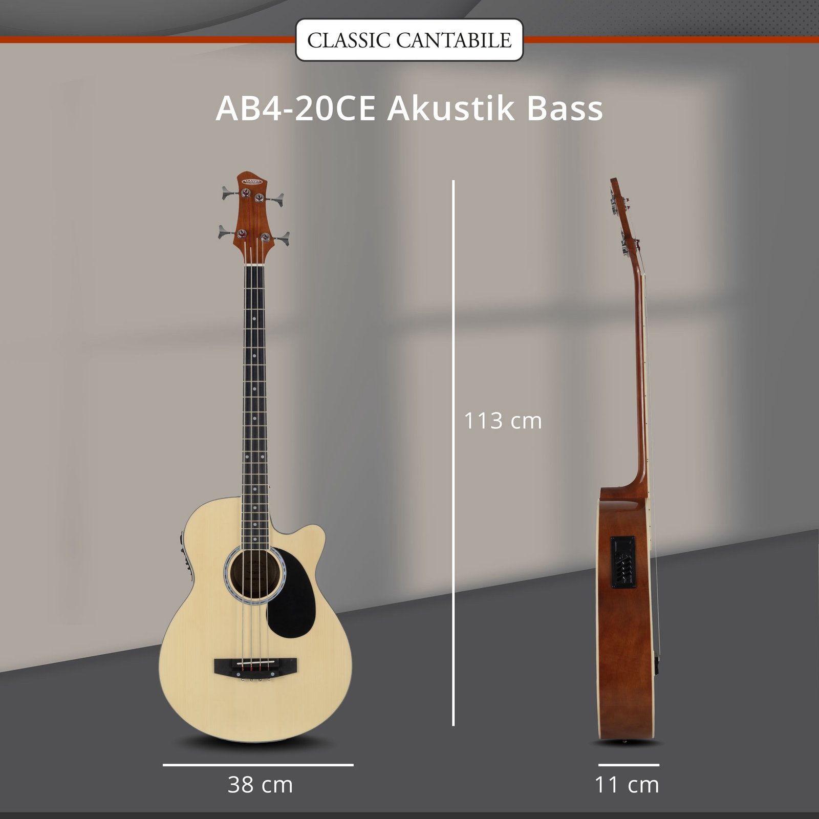 Bass elektro akustik - Image 2